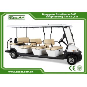 11 Passenger Electric Sightseeing Car 48V Trojan Battery /Curtis Controller