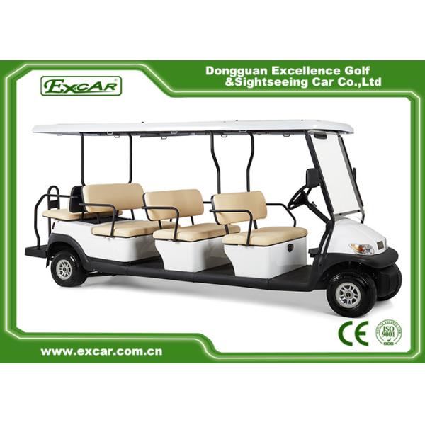 Buy 11 Passenger Electric Sightseeing Car 48V Trojan Battery /Curtis Controller at wholesale prices