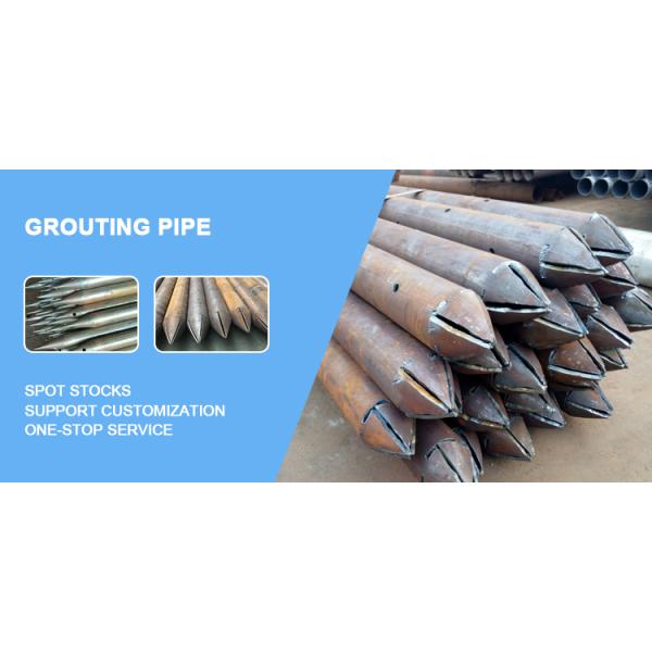 Fine Spiral Grouting Pipe 1000mm Spiral Pipe with Bending Processing Service