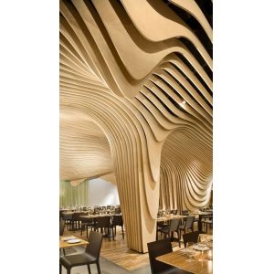 Customized Aluminium Ceiling Panel Waterproof Mesh Wall Panel