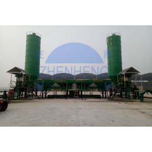 HZS35 Compact Concrete Batching Plant, High Precision Cement Processing Plant