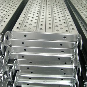 Quality Container Packaging Perforated Steel Plank Customized Length Galvanized for sale