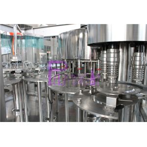 8000BPH Liquid Bottle Filling Machine 3 in 1 Rinsing Filling Capping Machine