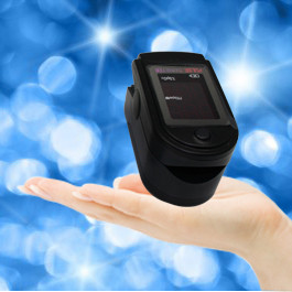 Medical Fingertip Pulse Oximeter Integrated With Spo2 Probe And Processing