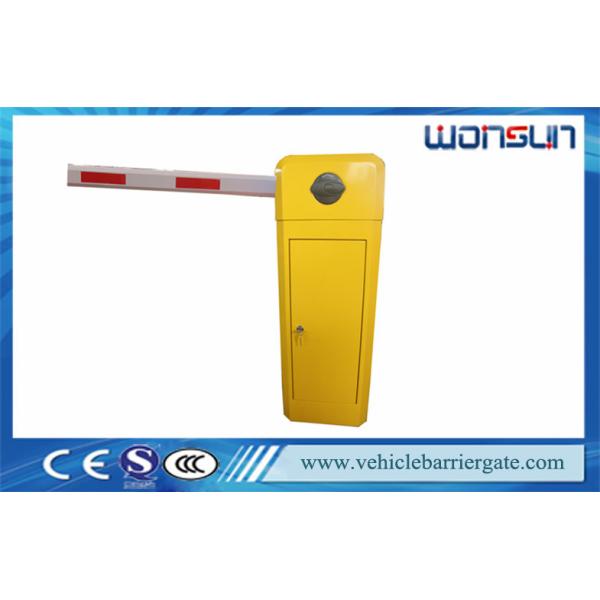 Buy Parking Lot 3s / 6s Automatic Car Park Barriers With Straight Arm at wholesale prices
