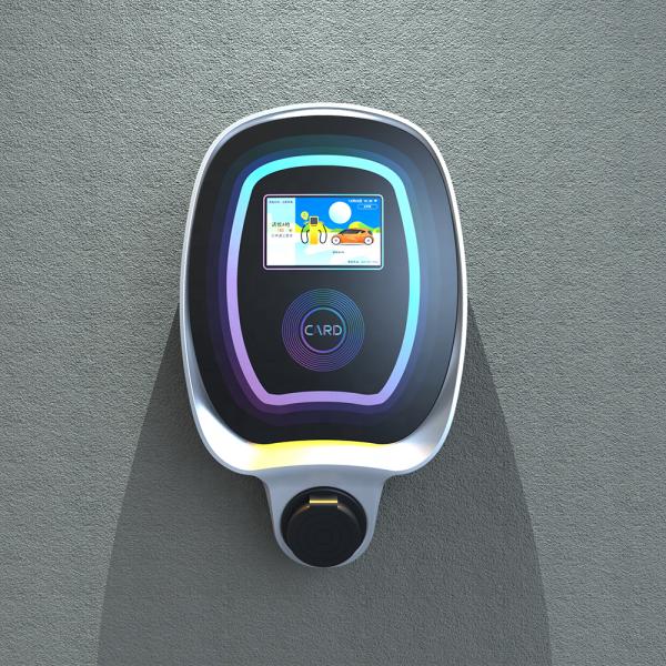 Home Enabled Electric Vehicle (EV) Charger Level 2 EVSE 7-22KW Type B IEC62196 32 Amp Electric Car Charger