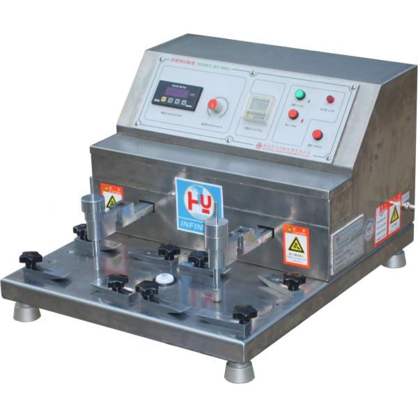 Buy High Erosion Resistance Abrasion Testing Machine with 3 Testing Grips at wholesale prices