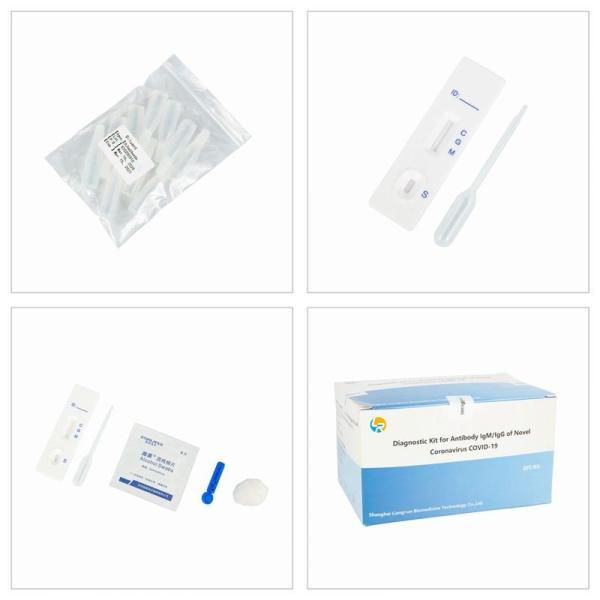 Buy Fingertip Blood Flu Virus Rapid IgM IgG Virus Test Kits at wholesale prices