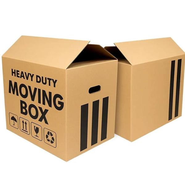 recyclable, sustainable, Custom Heavy Duty Cardboard Moving Boxes Safe Transport