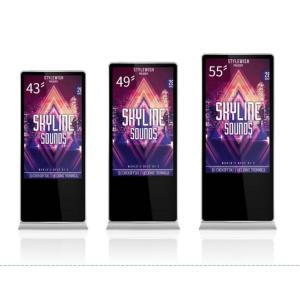 55 Inch Touch Screen Kiosk Digital Signage Commercial Display Advertising