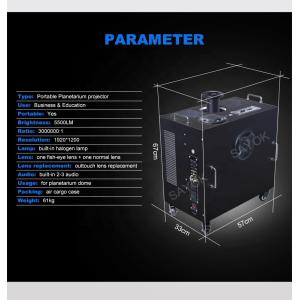 100% Blackout Inflatable Projection Dome Digital Planetarium Dome Projector