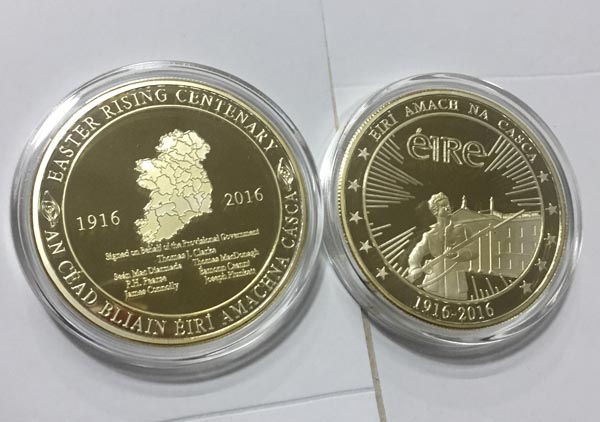 Ireland easter rising 1916 souvenir coin / irish centenary coin
