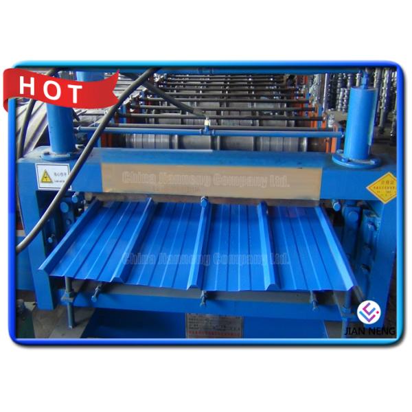 Construction Building Material Sheet Metal Forming Equipment , Hard Chrome Coated Stud Forming Machine