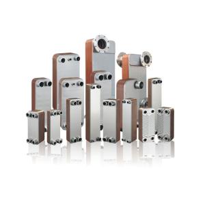 304 or 316L Nickel Brazed Plate Typle Heat Exchanger Low Energy Consumption