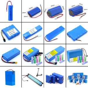 Ebike 18650 Lithium Ion Battery Packs 12V 24V 36V 52V 7.8Ah 10Ah 13Ah 15Ah 20Ah