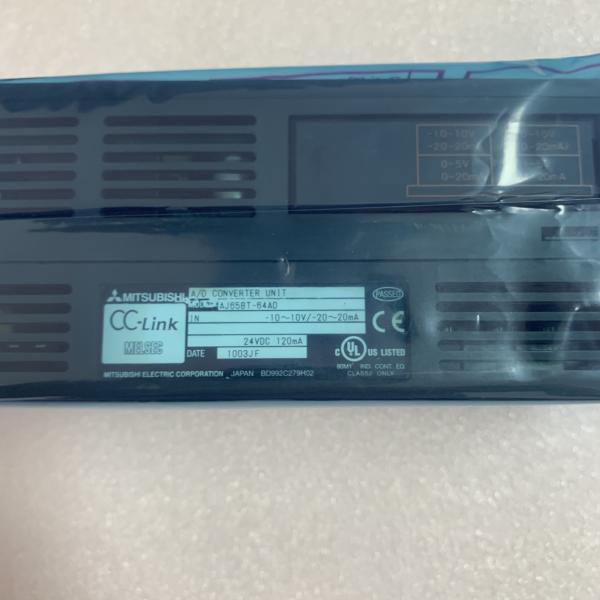 Buy Mitsubishi AJ65BT-64AD INPUT MODULE CC-LINK ANALOG IN/ DIGITAL OUT 4 CHANNELS V & I 20 MA NEW AND ORIGINAL GOOD PRICE at wholesale prices