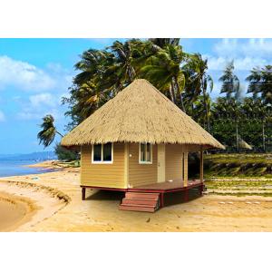 Small Modular Prefabricated Hotel , Overwater Bungalow With Light Steel Frame