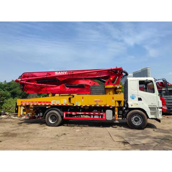 Used SANY 37m Compact Concrete Pump Truck Perfect for Confined Spaces and Urban Operations