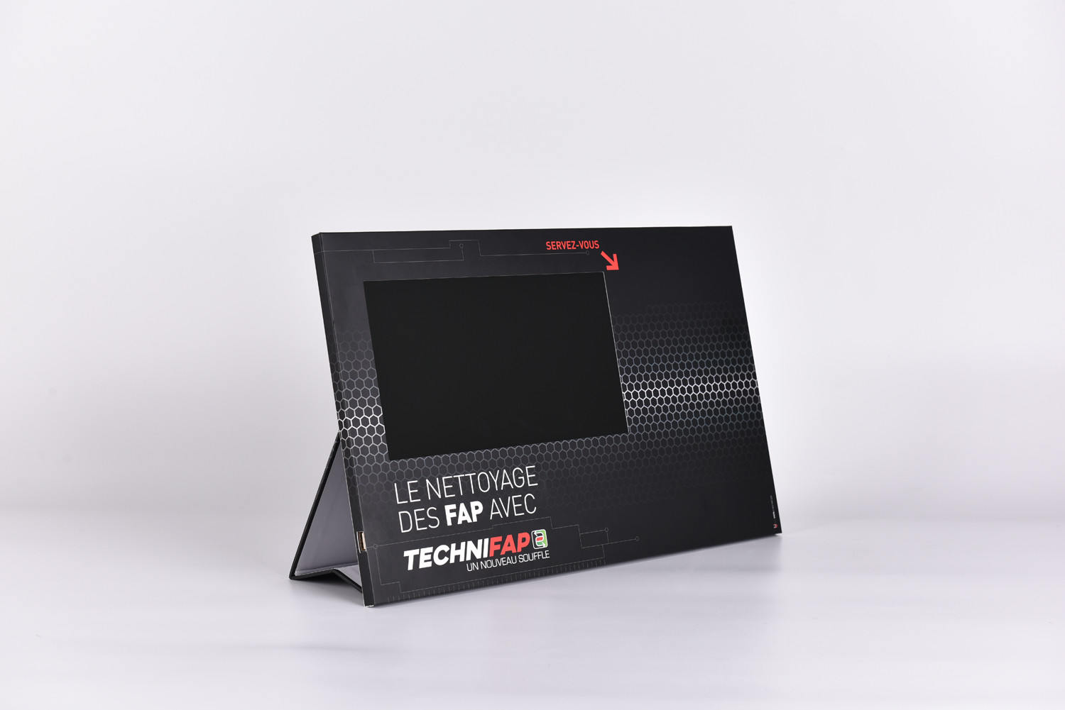 LCD POP video display, 10 inch screen Flash video Players and Flash Card Players