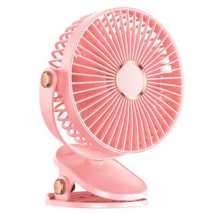 175*112*210MM Personal Clip Fan High Wind Speed and USB Rechargeable for