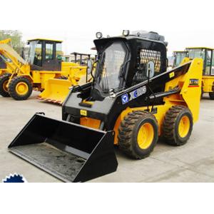 Compact Type XCMG Big Skid Steer Loader with All Wheel Drive and Skid Steering