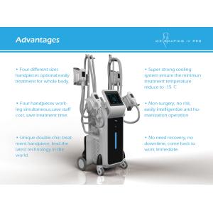 Quality Cryolipolysis cool shaping body sculpting machine Cryolipolysis body slimming machine for sale