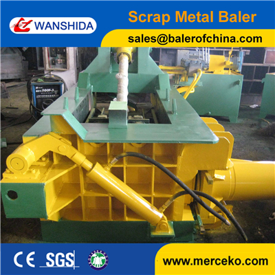 Buy Small power and high efficiency Scrap Metal Baler with hand value at wholesale prices