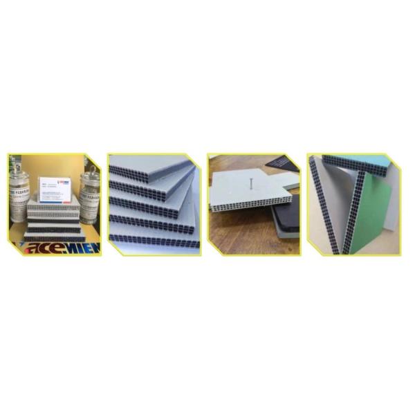 Single Screw Weight 8-20 T Extrusion Mould PP Plastic Construction Formwork Machine