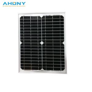 Aluminium Small Mono Solar Panel Customized 12v 20w Solar Panels