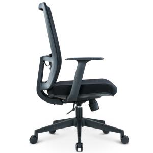 Ergonomic Black Mesh Office Chair 2D Lumbar Support for Comfortable Office