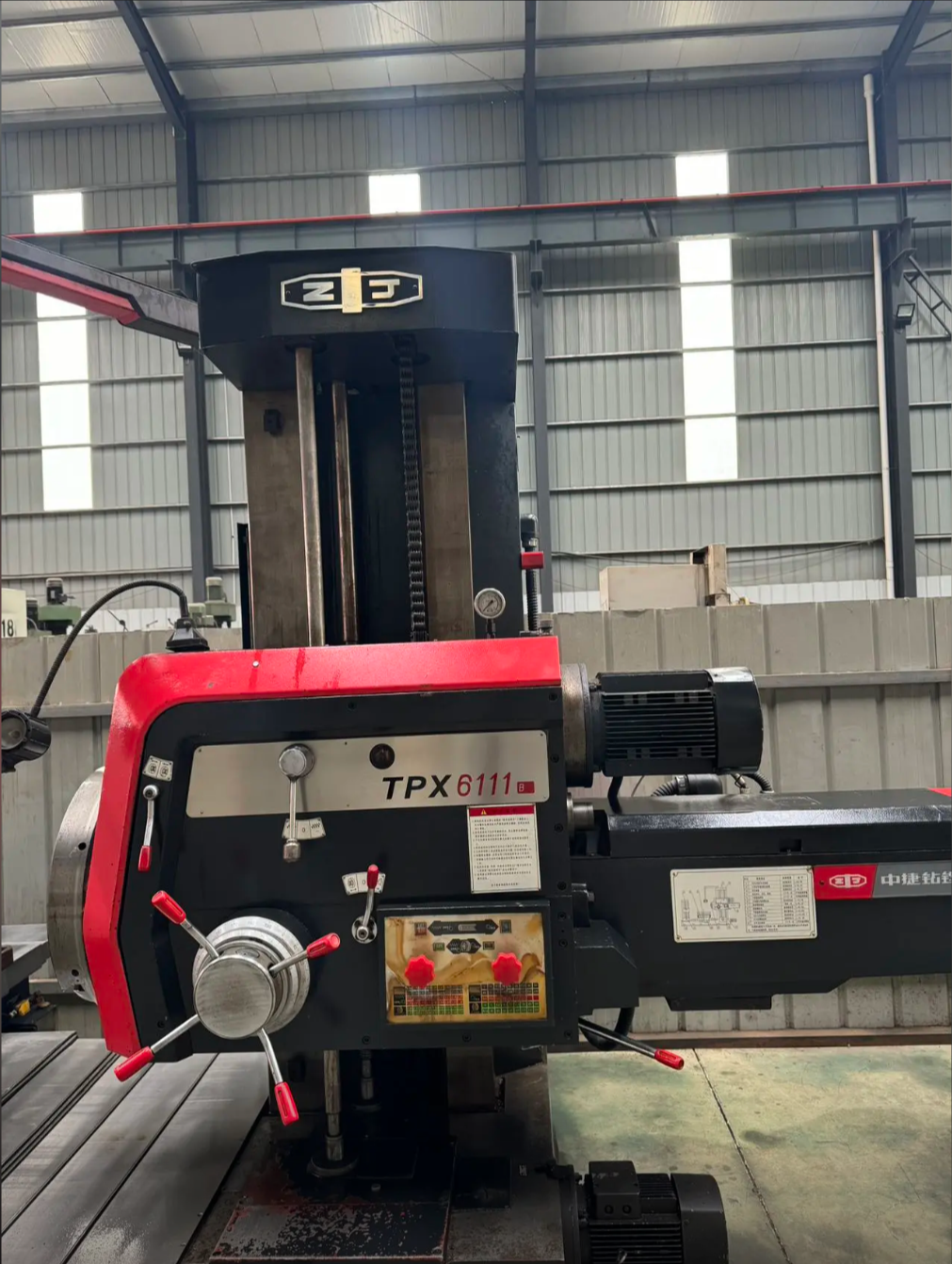 Shenyang Machine Tool TPX6111B Precision Horizontal Boring and Milling Machine