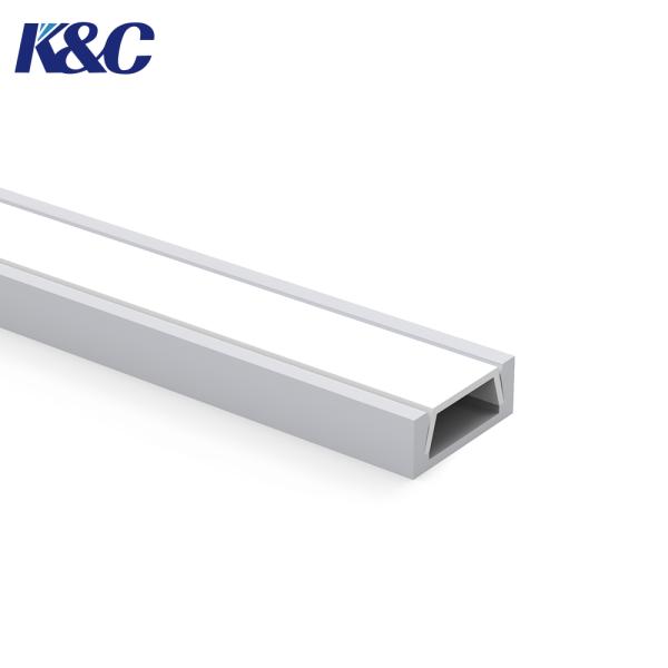 Buy Aluminum LED Housing Extruded Aluminum Sleek Appearance Custom Length at wholesale prices