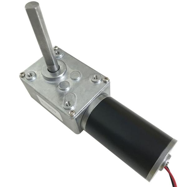 Buy Worm Gear Motorkit With Brake Cw/ccw 24v 12v Brushed Dc Motor With Right Angel Recuder L-type Motor Bracket Speed Controller at wholesale prices