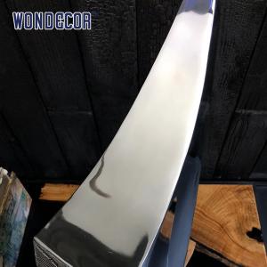 Customizable Silvery Stainless Steel Art Sculptures Innovative Designs