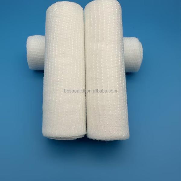 CE Certified Contton Elastic Bandage Absorbent Dressing for Wound Care