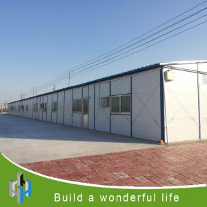 2016 hot sale single storey prefabricated camp house