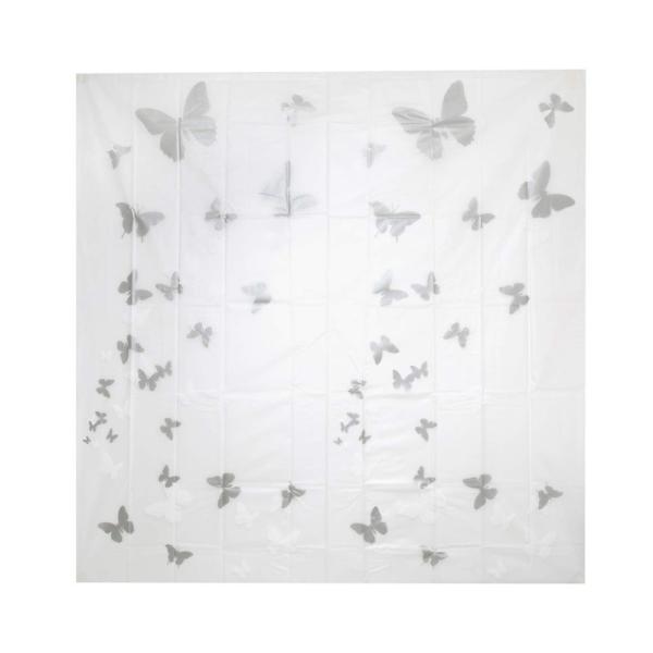 Buy Walmart Bathroom Disposable Plastic PEVA bath shower curtain at wholesale prices