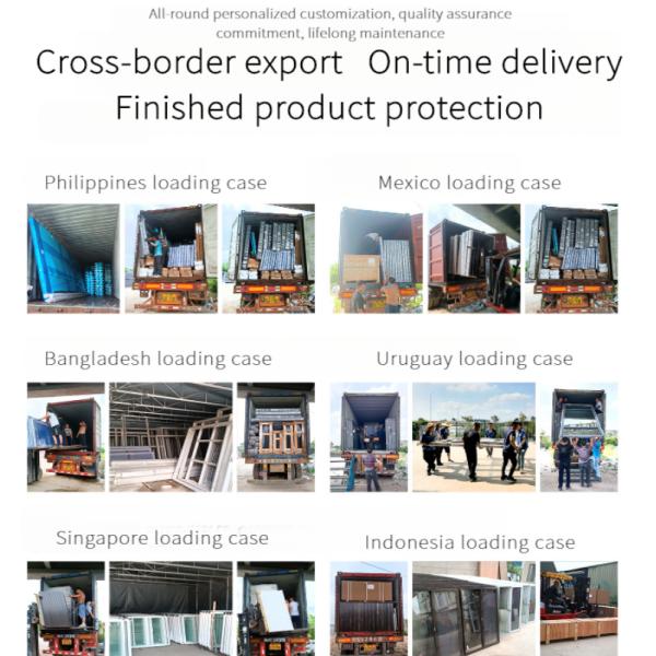 Modern Minimalist Style Casement Window With Hidden Screen Easy To Remove And Clean