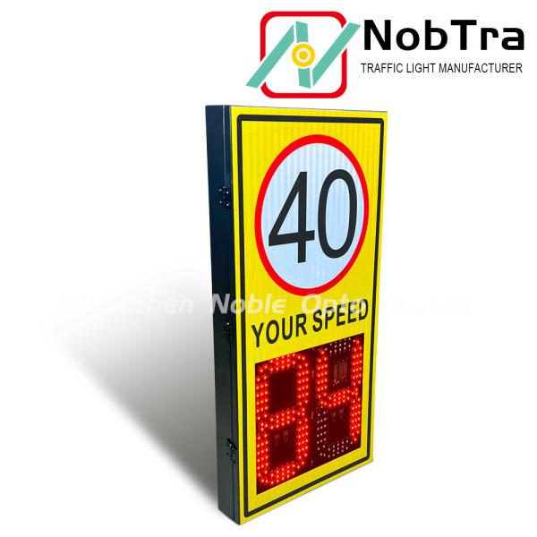 Effective Speed Limit Enforcement Radar Aware Speed Signs with Detection Range Up To 150 Meters