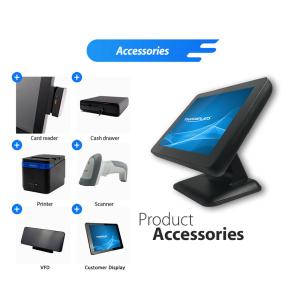 PCAP Touch All in One POS Cashier Machine 15 inch