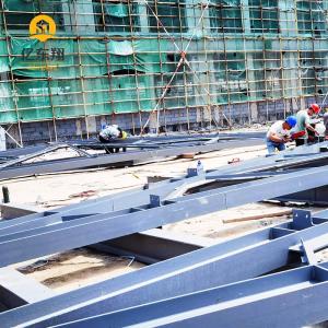 C Z Purlin Steel Structure Warehouse with Galvanized Finish