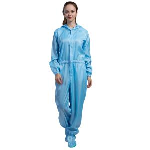 H-1123 ESD Safety Coverall 98% Polyester 2% Conductive Fiber