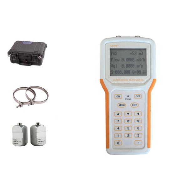 Buy Ultrasonic Handheld Water Flow Meter ABS Housing Data Logger Function at wholesale prices