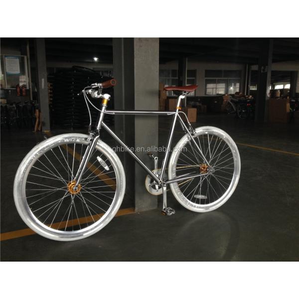 Wellgo Pedal Equipped Vintage Fixie Fixed Gear Bike A Nostalgic Ride for Modern Times