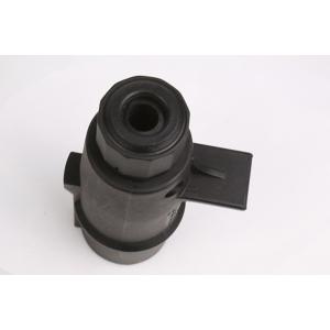 Black Automotive Trailer Connectors / 7 Way Trailer Plug Connector ISO1185