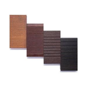 Projects Solid Wood Grain Fireproof Moso Bamboo Decking Boards