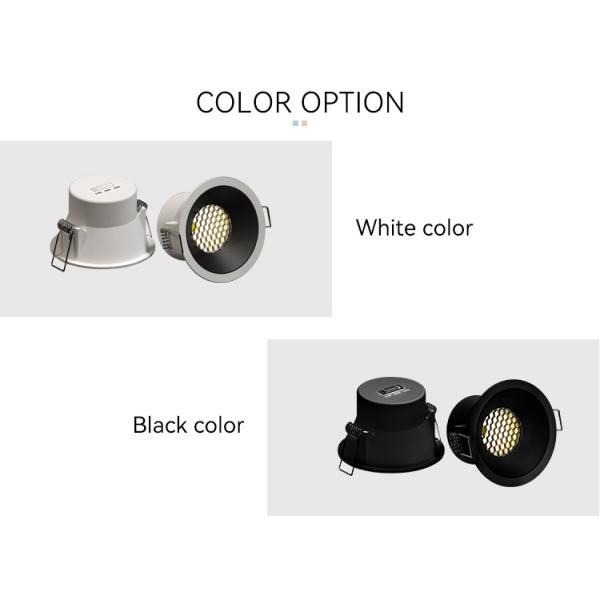 Anti Glare Magnetic Downlight 85x56mm 7W Downlights Adjustable 2700K 3000K 3500K