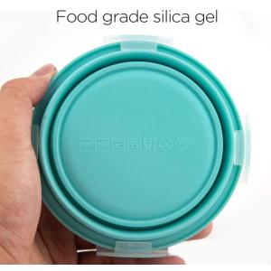 Silicone Collapsible Dog Bowls Food Water Travel Bowl