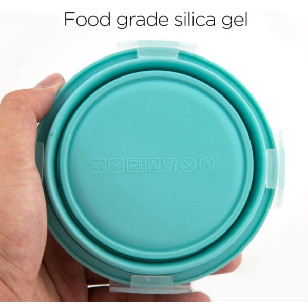 Silicone Collapsible Dog Bowls Food Water Travel Bowl