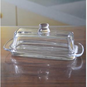 Rectangle Cake Glass Charger Plates With Cover